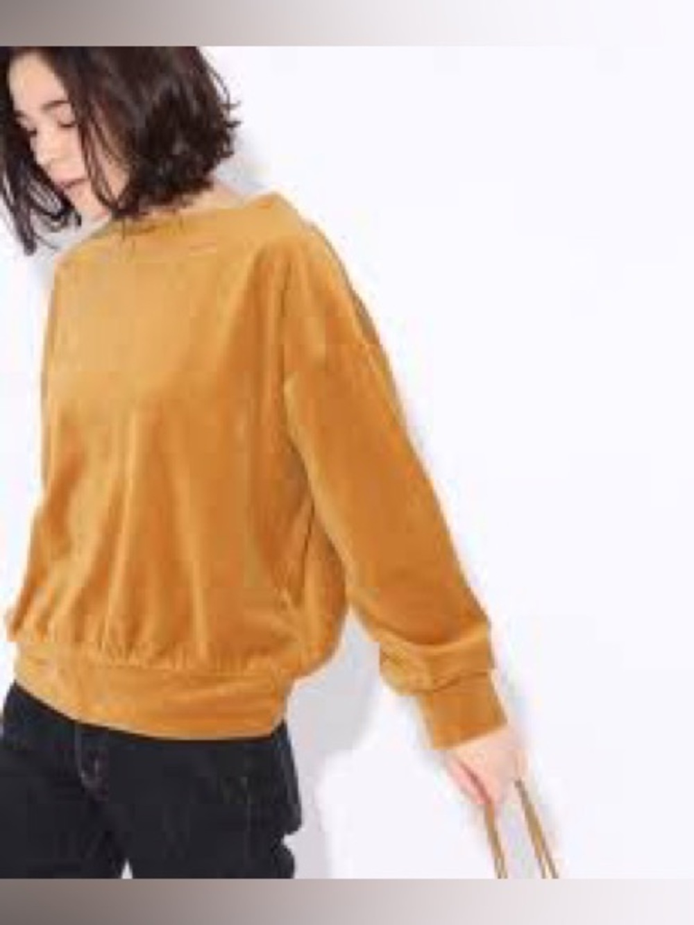 Niko and…Relaxed Crewneck‎ Sweater in Mustard Sz 3(S)(TXA1031)